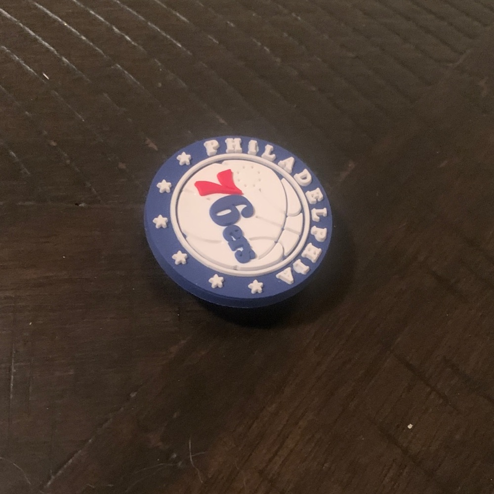 Philadelphia 76ers croc jibbitz